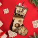 thumbnail image 4 of El Señor de los Anillos Tema: Calcetines de Navidad, fino lino blanco para colgar en escaleras y chimenea, decoración navideña para el hogar, regalo de Navidad.54cm×38cm, 4 of 5