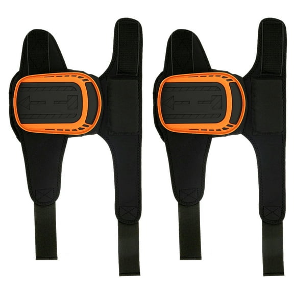 Ikoopy Outdoor Field Knee Pads Heavy Duty with Buckle Magic Tape Hard Anti Fall Shell for Multiple Scenarios