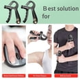 thumbnail image 6 of Hand Grip Strengthener 7 Pack Adjustable Hand Gripper, Finger Stretcher Resistance Extensor Bands, Finger Exerciser, Grip Strength Ring & Stress Relief Ball for Athletes & MusiciansBlack, 6 of 9