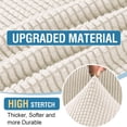 thumbnail image 4 of Sectional Couch Covers 6 Pieces Stretch Sofa Covers for Sectional Sofa Set Separate L Shaped Couch Cover for Both Left/Right Couch, 4 of 6