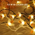 thumbnail image 2 of 2pc Guirnalda De Luces Solar Led Abejas Exterior 6.5m 8 Modo, 2 of 7