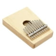 thumbnail image 1 of pitrice 10 Keys Wood Piano Kalimba Finger Piano Musical Instrument for Beginners, 1 of 6