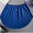 thumbnail image 2 of Diufon Shirt Extender for Women Adjustable Removable Layered Hem Shirt Half Length Underskirt with Buttons, 2 of 3