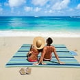 thumbnail image 2 of Tapis de Pique-Nique Extérieur 600d Résistant à l'Usure en Tissu Oxford Tapis de Plage Portable Couverture pour Camping Randonnée (145 X 200cm), 2 of 9