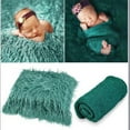2Pcs/set Cozy Baby Photography Blanket + Stretch Knit Wrap Cloth
