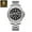 Silver Black, variant on Men Luxury White Quartz Fashion Stainless Steel Watch Luminous Date Wristwatch