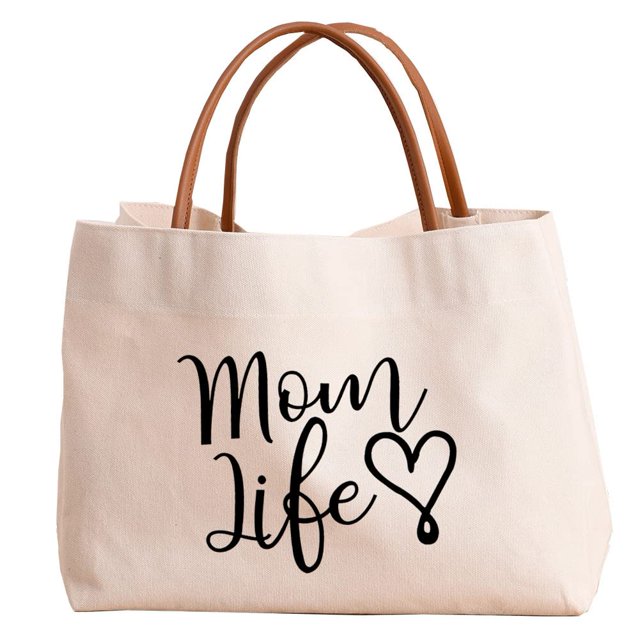 Bolsa de lona Kifasyo Momlife de 39 x 18 x 28 cm, duradera