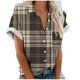 thumbnail image 1 of Mujeres Pantalones Cortos Impresos Blusas de Manga Corta Y Top Regular, Vestido de Moda de Verano Casual para Mujeres, 1 of 1
