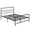Queen Size, variant on Resenkos Platform Bed Frame, Bedroom Bed Frame,Bed Frame with Headboard and Under Bed Storage Black-Full Size