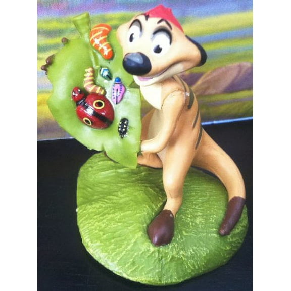 2.5" Disney Lion King Timon Figure Cake Topper Party Favor Doll Toy, Style May Differ
