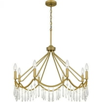AID5030AB-Quoizel Lighting-Airedale - 8 Light Chandelier In Traditional Style-30 Inches Tall and 30 Inches Wide     -Traditional Installation