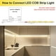 thumbnail image 5 of TOPAI 12V COB LED tira 6000K impermeable CRI 90+ 16.4ft alta densidad cortable Flexible para gabinete hogar proyectos de iluminación DIY, 5 of 5