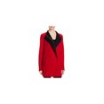 thumbnail image 1 of Finity Manteau Caban Bicolore pour Femmes, Rouge, Moyen, 1 of 1