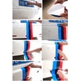 thumbnail image 5 of 6"x40"Wide French Flag Stripe Decal Sticker for Car Exterior Cosmetic, Hood, Front/Rear Bumpers, Side Fenders, 5 of 5