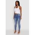 thumbnail image 3 of Womens WAX Mineral Wash Skinny Jeans, 3 of 5