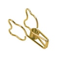 thumbnail image 4 of Binder Clip, Convenient Paper Clamps Long Tail 100pcs  For Certificates For Documents Gold,Silver, 4 of 8