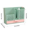 thumbnail image 3 of Ganfancp Estante Multifuncional para Guardar Utensilios de Cocina Cilindro para Palillos Cuchillo Cuchara Organizador de Cubiertos Artículos En Liquidación 1X Estante, 3 of 6