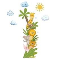 Wall Stickers Cartoon Animal Large Decals Art Mural Vinyl Peel and Stick Living Room Bedroom Kids Room Decor