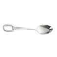 thumbnail image 4 of Worgeous 304 Stainless Steel Teaspoon Coffee Spoon Dessert Stirring Soup Spoons with Hanging Hole Set of 5pcs, 4 of 8