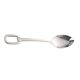 thumbnail image 5 of Cuchara de café creativa de acero inoxidable 304, cucharas de sopa para revolver postres con orificio para colgar, 5 of 7