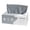 Grey, variant on Pull-Out Reusable Cleaning Cloths (20-Pack) – 20x20cm Streak-Free Microfiber Wipes for Kitchen & Car (Paper, Green)