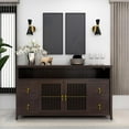 thumbnail image 4 of Gild Design House Saanvi Metal Wall Decor, Black, Set of 2, 4 of 6
