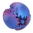 thumbnail image 2 of Gear Ball, 3D Printed Gear Ball, Relaxation Spin Ball - Smoothly Rotating 3D Printed Cube Ball - Cube Fidget Toy Stress Ball 3D Printed Cube Desk Toy for Stress Anxiety Relaxing, 2 of 7