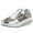 Silver, variant on Gubotare Women'S Fashion Sneakers Non Slip Womens Fashion Sneakers Tennis Running Shoes Slip On Walking Shoes for Women,Silver 7.5