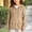 Khaki, variant on Girl's Zip Up Hooded Sweater Ribbed Knit Lightweight Cardigan Sweater Jacket with Pockets Fall Clothes Size 5-16
