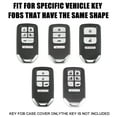 thumbnail image 6 of Unique Bargains 1Pcs Key Fob Remote Control Cover Case Full Protection TPU Shell for Honda Accord Translucent Purple, 6 of 6