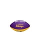 thumbnail image 1 of Mini Balón de Fútbol Americano WILSON NFL Equipo Retro Minnesota para Todas las Edades, 1 of 6