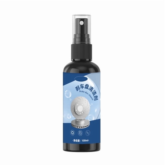 Yooshoverk 100Ml Brake Disc Cleaner – Eliminates Squeal, Rust & Dust For Cars, Evs & Motorcycle Calipers Blue Free Size