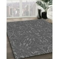 thumbnail image 3 of Ahgly Company Tapis Rectangulaire Lavable en Machine Intérieur Transitionnel Gris, 5 Pieds x 7 Pieds, 3 of 7