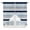 Navy blue, gray, light blue, variant on Navy Blue Gray Striped Kitchen Window Curtains, Swag Curtains Valance for Bedroom Living Room Bathroom, Farmhouse Stripes Modern Abstract Art Rod Pocket Window Curtain Block Drapes 2 Panels 36"x45"