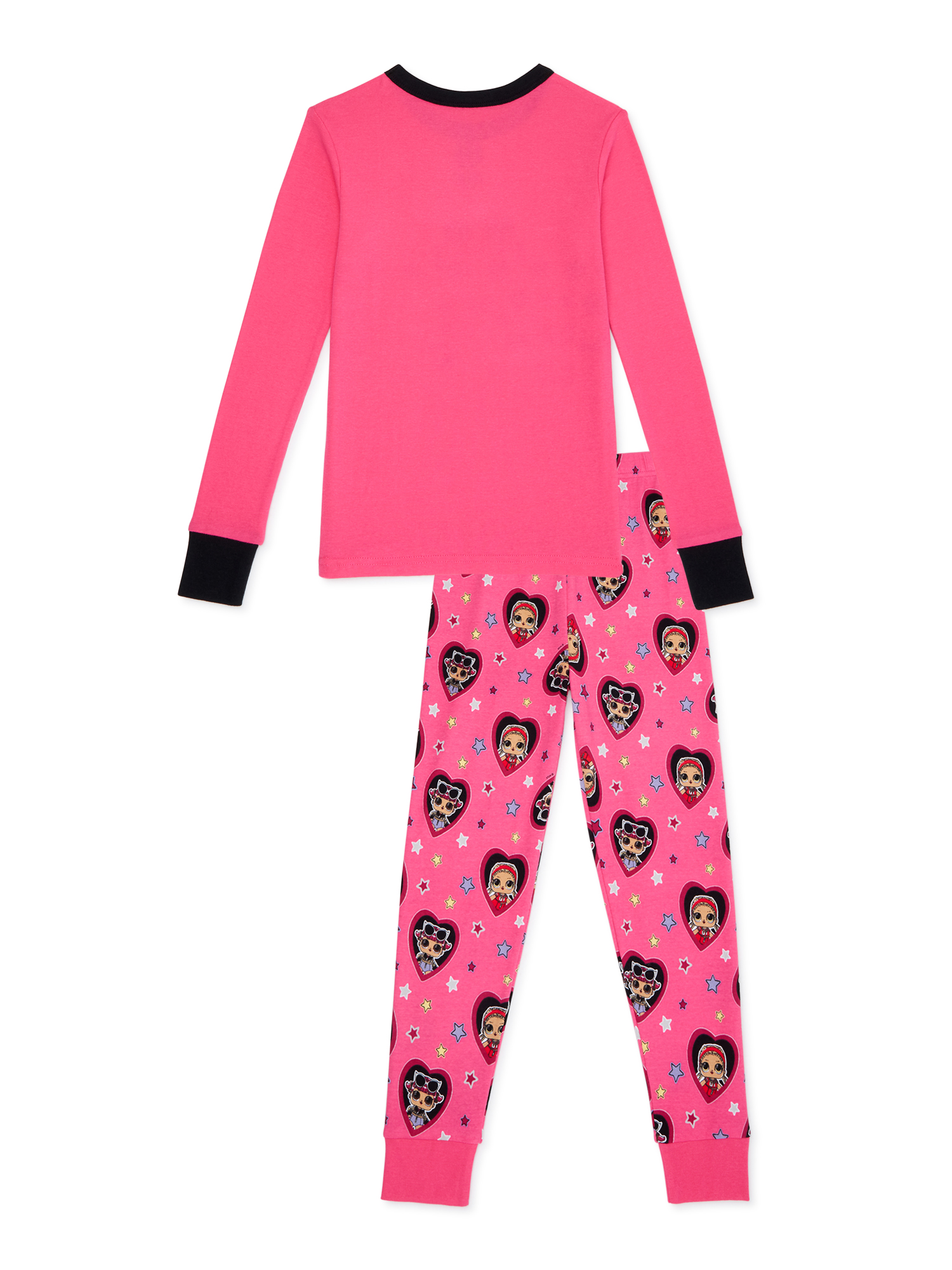 L.O.L Surprise! Girls 2-Piece Pajama Set with Slipper Sizes 4-12 - image 2 of 3