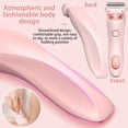 thumbnail image 4 of Proustore Razor, Razyo Smooth Shave Razor, 2 in 1 Electric Shaver Razors for Women, Womens Electric Razor Waterproof, Electric Razors for Women Pubic Hair-Pink+Blue, 4 of 8