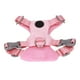 thumbnail image 4 of Chaleco de seguridad para perros, suave y transpirable, arnés multiusos para cachorros, perros pequeños, medianos y gatos, rosa M, 4 of 14