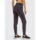 thumbnail image 5 of Pantalones de Yoga de Cintura Alta para Mujer con Puños Ajustables con Cordón y Bolsillos, Ideales para Correr, Entrenar o Ir Al Gimnasio. Gris Oscuro M, 5 of 7