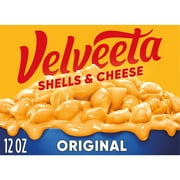 Velveeta Shells and Cheese Original Macaroni and Cheese Dinner, 12 oz Box