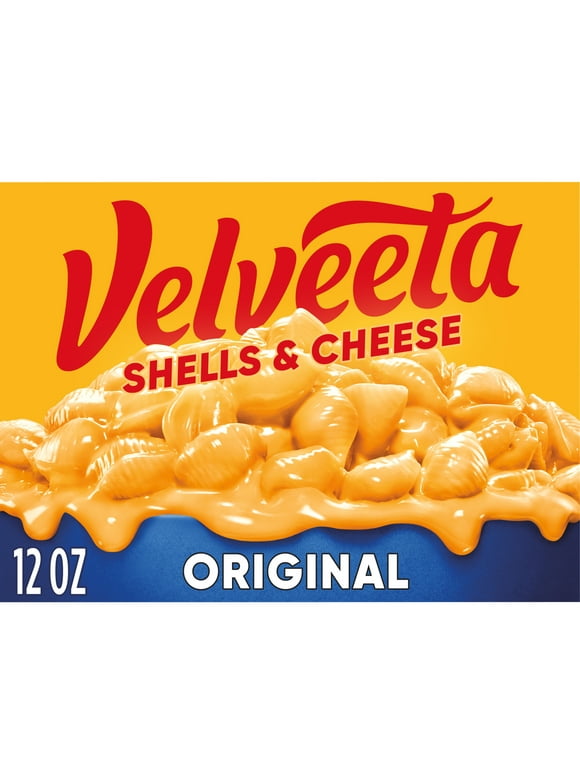 Velveeta Shells and Cheese Original Macaroni and Cheese Dinner, 12 oz Box