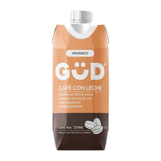 Bebida de avena con café GÜD sabor cappuccino 330 ml