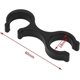 thumbnail image 5 of 20 Pieces Plastic Hiking Pole Clip Housing Hose Guide Alpenstock Clips Plastic Hiking Pole Clamp for Outdoor Walking Poles and Hiking Poles (Black), 5 of 5