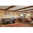 thumbnail image 4 of Artisan Desk Bed with USB Ports and AC Outlet, Black Walnut, 4 of 11