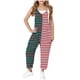 thumbnail image 2 of Odeerbi 5-14 Años Niñas Verano Mono Color Bloque Rayas Camisola Romper Primavera Casual Transpirable Cómodo Monos Correa Bib Pantalones Generales Traje de Juego, 2 of 8