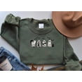thumbnail image 2 of Ghost Cat Halloween Sweatshirt, 2 of 3