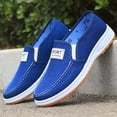 thumbnail image 4 of ZTTD Men's Shoes Fashion All Season Men Casual Shoes Flat Bottom Non Slip Comfortable Round Toe Shallow Mouth Slip On Solid Color, Sizes 39-44, 4 of 5