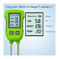 thumbnail image 3 of 3 In 1 Digital LCD Soil Meter Temperature Humidity PH Meter With Backlight Plant Measuring Instrument For Flower Plants Garden ,Upgraded Testing Structure, 3 of 6