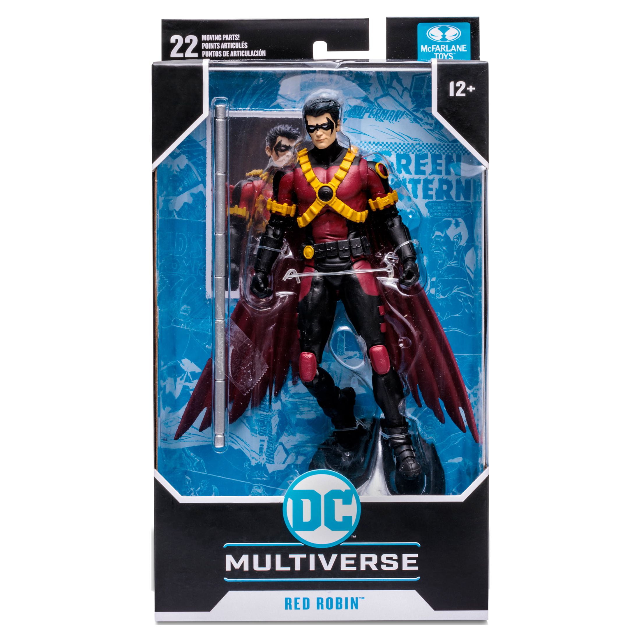 McFarlane Toys, DC Multiverse Red Robin Action Figure, 7