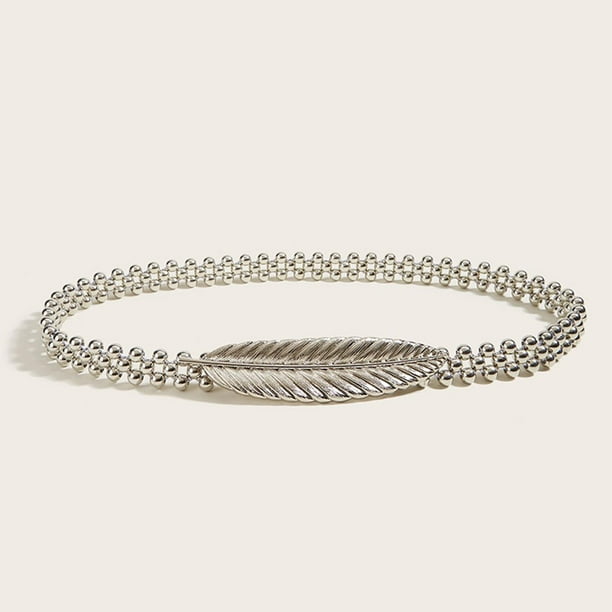 Cinturón de moda para mujer, cinturón elástico de cintura de, cinturones de 27 a 33 pulgadas para vestidos , mujer Pta Macarena cinturón de vestir