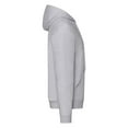 thumbnail image 3 of Fruit of the Loom Mens Classic Heather Zipped Hoodie, 3 of 4